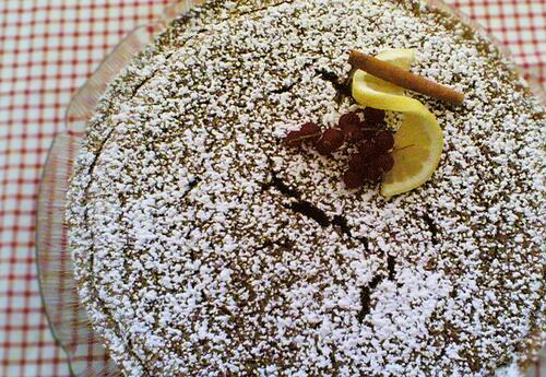 Tarte de Amêndoa e Canela