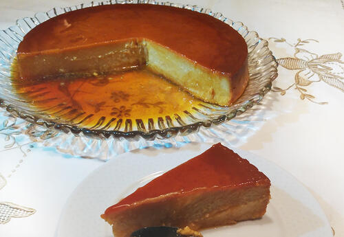 Cheesecake Flan